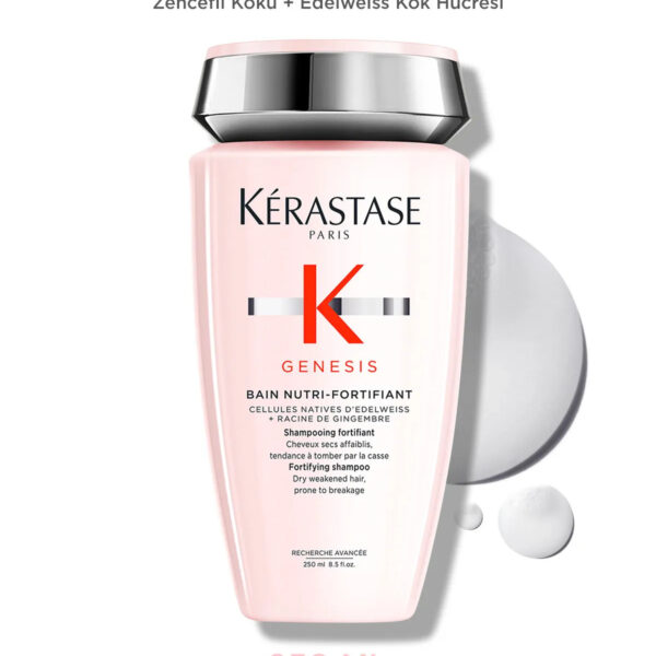 Genesis Bain Nutri-fortifiant Dökülme Karşıtı Güçlendirici Şampuan 250 ml